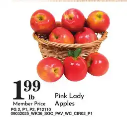 Pavilions Pink Lady Apples offer