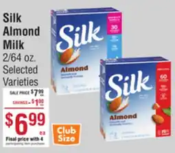 Smart & Final Silk Almond Milk offer