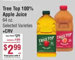 Smart & Final Tree Top 100% Apple Juice offer
