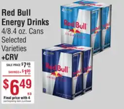 Smart & Final Red Bull Energy Drinks offer