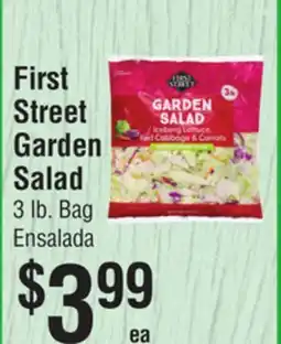 Smart & Final First Street Garden Salad offer