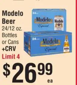 Smart & Final Modelo Beer offer
