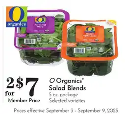Pavilions O Organics Salad Blends offer