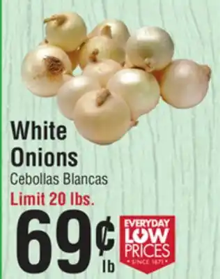 Smart & Final White Onions offer