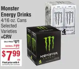 Smart & Final Monster Energy Drinks offer