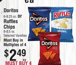 Smart & Final Doritos or Ruffles Chips offer