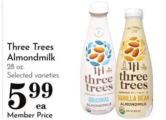Pavilions Three Trees Almondmilk offer