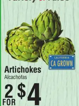 Smart & Final Artichokes offer