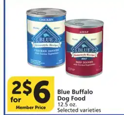 Vons Blue Buffalo Dog Food offer