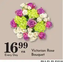 Pavilions Victorian Rose Bouquet offer