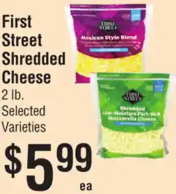 Smart & Final First Street Shredded Cheese offer
