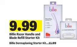 Meijer Billie Razor Handle and Blade Refill Starter Kit offer
