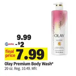 Meijer Olay Premium Body Wash offer