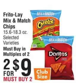 Smart & Final Frito-Lay Mix & Match Chips offer