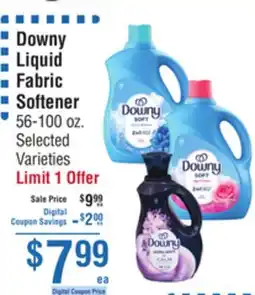 Smart & Final Downy Liquid Fabric Softener offer
