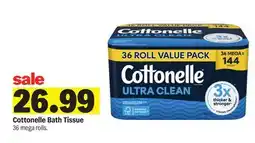 Meijer Cottonelle Bath Tissue offer