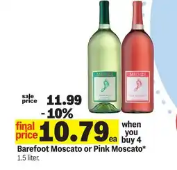Meijer Barefoot Moscato or Pink Moscato offer