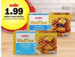 Meijer Meijer Frozen Waffles offer