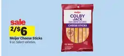 Meijer Meijer Cheese Sticks offer