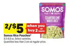 Meijer Somos Rice Pouches offer
