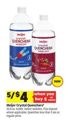 Meijer Meijer Crystal Quenchers offer