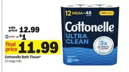 Meijer Cottonelle Bath Tissue offer