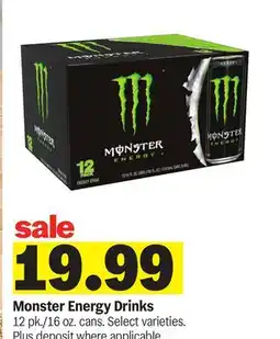 Meijer Monster Energy Drinks offer