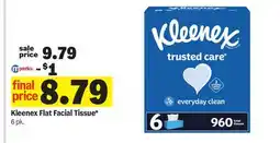 Meijer Kleenex Flat Facial Tissue offer