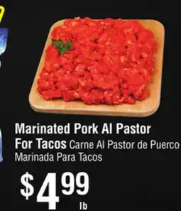 Smart & Final Marinated Pork Al Pastor For Tacos offer