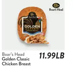 Fresh Thyme Boar's Head Golden Classic Chicken Breast offer