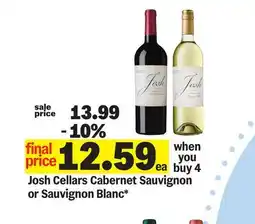 Meijer Josh Cellars Cabernet Sauvignon or Sauvignon Blanc offer