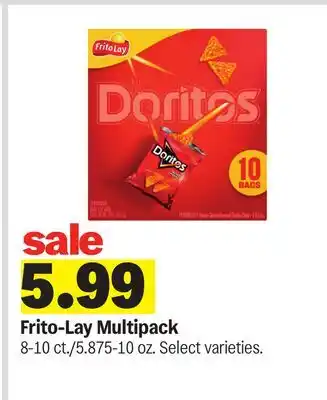 Meijer Frito-Lay Multipack offer