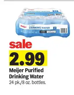 Meijer Meijer Purified Drinking Water offer
