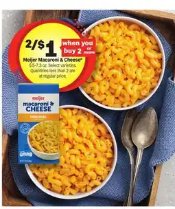 Meijer Meijer Macaroni & Cheese offer