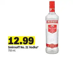 Meijer Smirnoff No. 21 Vodka offer