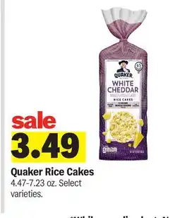 Meijer Quaker Rice Cakes offer