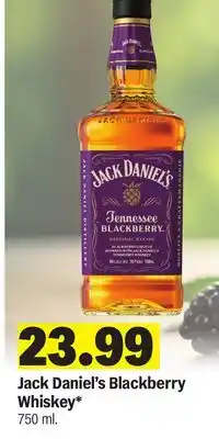 Meijer Jack Daniel's Blackberry Whiskey offer