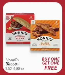 Fresh Thyme Nonni's Biscotti offer