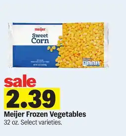 Meijer Meijer Frozen Vegetables offer