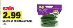 Meijer Seedless Mini Cucumbers offer