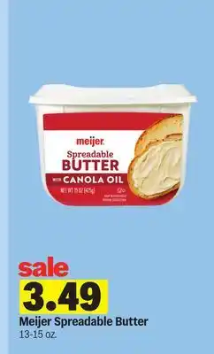 Meijer Meijer Spreadable Butter offer
