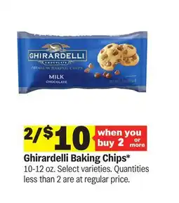 Meijer Ghirardelli Baking Chips offer