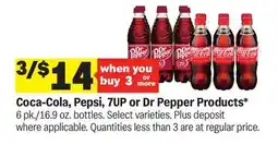Meijer Coca-Cola, Pepsi, 7UP or Dr Pepper Products offer