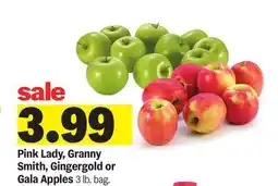 Meijer Pink Lady, Granny Smith, Gingergold or Gala Apples offer