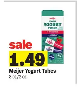 Meijer Meijer Yogurt Tubes offer