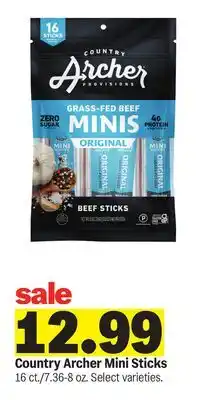 Meijer Country Archer Mini Sticks offer