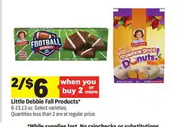 Meijer Little Debbie Fall Products offer