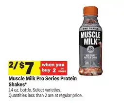 Meijer Muscle Milk Pro Series Protein Shakes offer