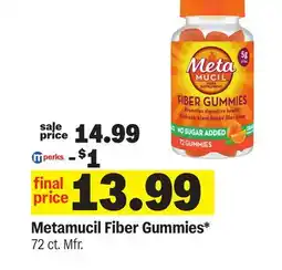 Meijer Metamucil Fiber Gummies offer
