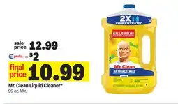 Meijer Mr. Clean Liquid Cleaner offer